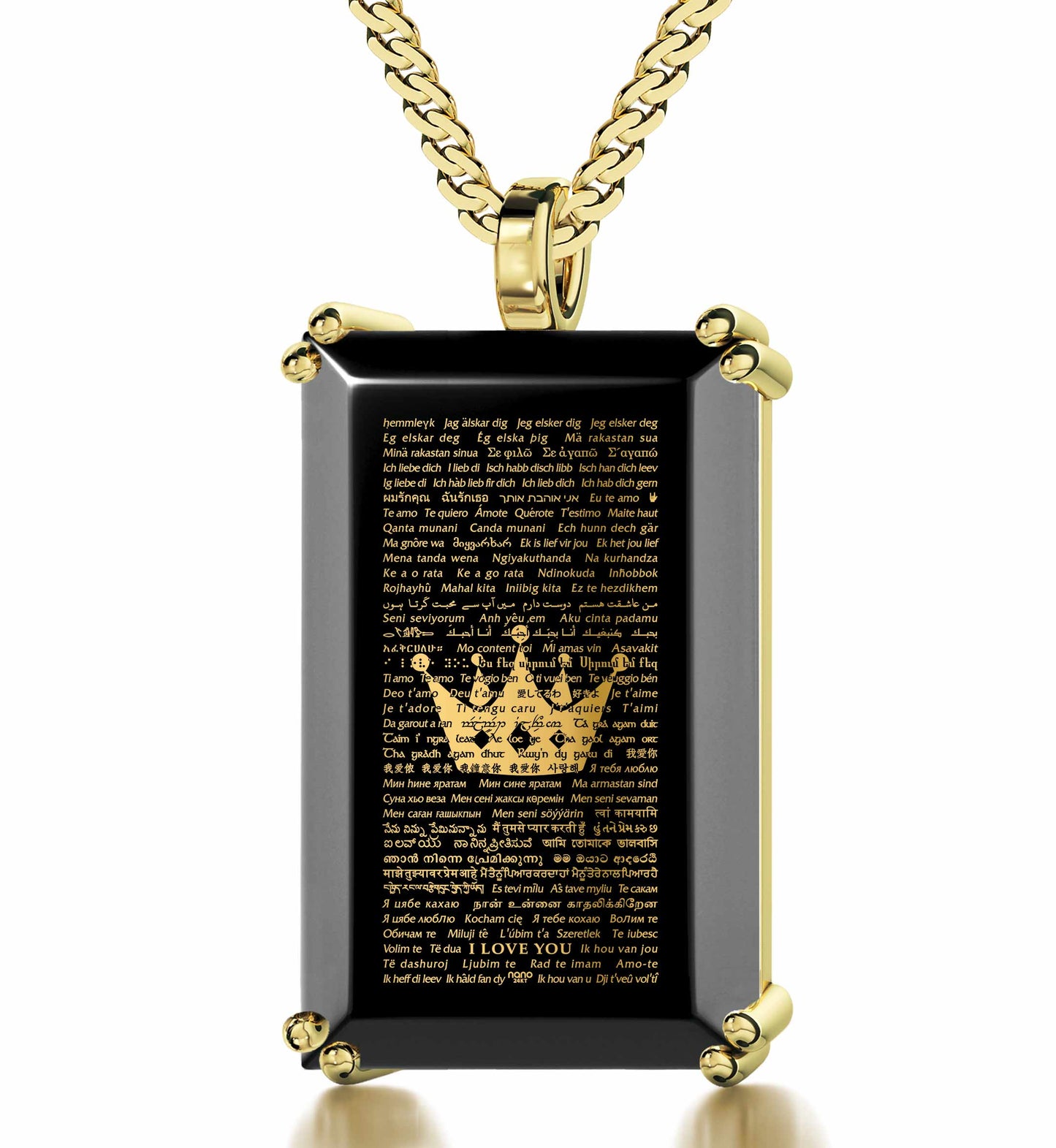 Crown the King of Your Heart Necklace